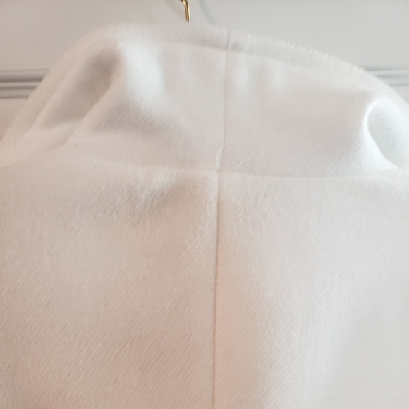 R.Jstory Black and White Belted Coat M - Picture 4 of 11